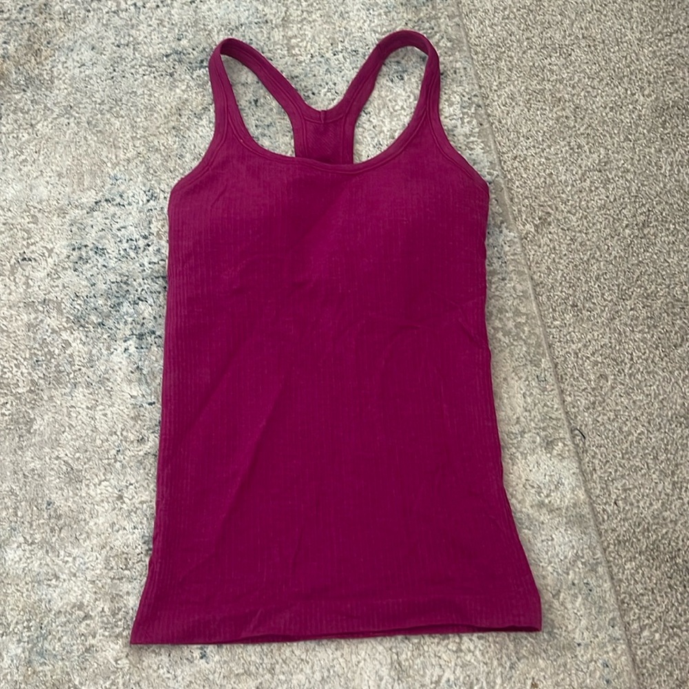 Ebb to street tank top. Size 2 Magenta purple